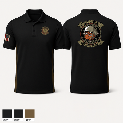 60th LRS 59966938 Short Sleeve Performance Polo - 1