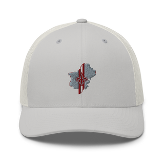 St Clair County Saints Retro Trucker Hat | Yupoong 6606