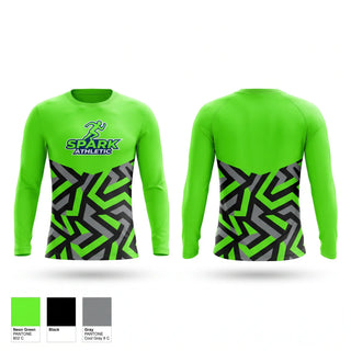 Long Sleeve Performance Shirt, Atlanta Ged Sox, Baseball, Teamtime, Team time, sublimation, custom sports apparel, team uniforms, spirit wear, spiritwear, sports uniforms, custom shirts, team store, custom team store, fundraiser sports, apparel fundraiser