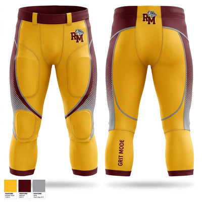 Ruleville Middle Lady Bulldogs Integrated Football Pants - 1