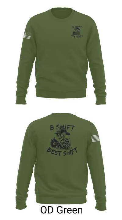 812 CES (B shift) 21761053 Crew Neck Sweatshirt - 45