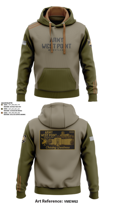 West Point Wrestling 35043385 Hoodie - 1