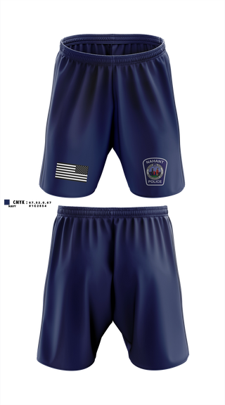 Athletic Shorts With Pockets, Nahant Marine Unit, Police, Teamtime, Team time, sublimation, custom sports apparel, team uniforms, spirit wear, spiritwear, sports uniforms, custom shirts, team store, custom team store, fundraiser sports, apparel fundraiser