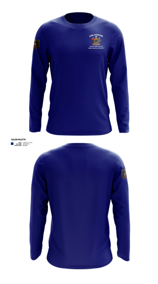Long Sleeve Performance Shirt, Delaware State Fire Polic, Police, Teamtime, Team time, sublimation, custom sports apparel, team uniforms, spirit wear, spiritwear, sports uniforms, custom shirts, team store, custom team store, fundraiser sports, apparel fundraiser