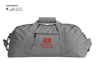 Duffle Bag, Rescue Ready Solutions, , Teamtime, Team time, sublimation, custom sports apparel, team uniforms, spirit wear, spiritwear, sports uniforms, custom shirts, team store, custom team store, fundraiser sports, apparel fundraiser
