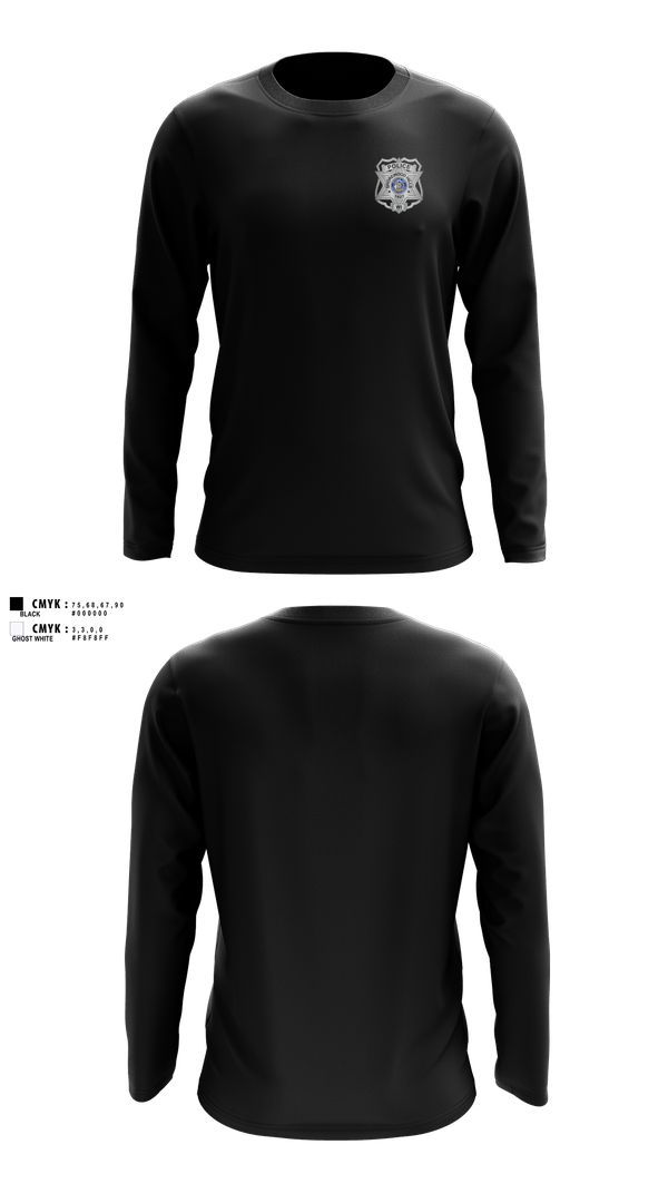 Long Sleeve Performance Shirt, Shorewood Hills Police, Police, Teamtime, Team time, sublimation, custom sports apparel, team uniforms, spirit wear, spiritwear, sports uniforms, custom shirts, team store, custom team store, fundraiser sports, apparel fundraiser