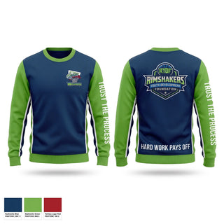 Crew Neck Sweatshirt, Houston Rimshakers, Men's Basketball, Teamtime, Team time, sublimation, custom sports apparel, team uniforms, spirit wear, spiritwear, sports uniforms, custom shirts, team store, custom team store, fundraiser sports, apparel fundraiser