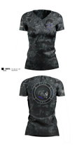 Prairieville Township police Women's Short Sleeve V-neck Shirt - 5