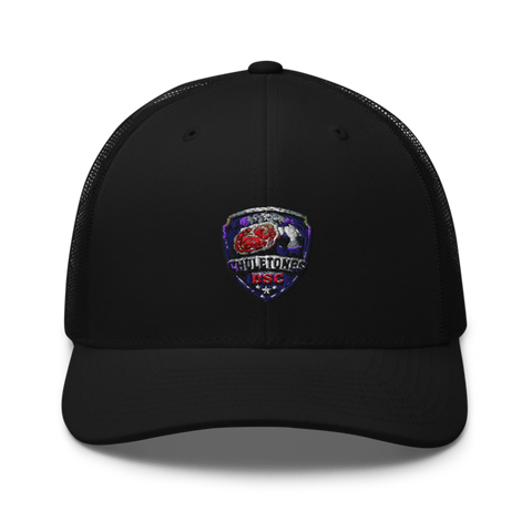 CHULETONES DSC 17853544 Retro Trucker Hat | Yupoong 6606