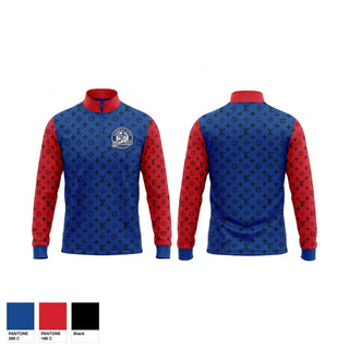 Quarter Zip Jacket, Kansas City Bluebirds, Baseball, Teamtime, Team time, sublimation, custom sports apparel, team uniforms, spirit wear, spiritwear, sports uniforms, custom shirts, team store, custom team store, fundraiser sports, apparel fundraiser