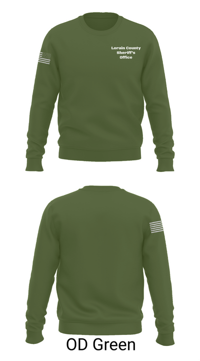 Lorain County Sheriff’s Office 80202241 Crew Neck Sweatshirt - 43
