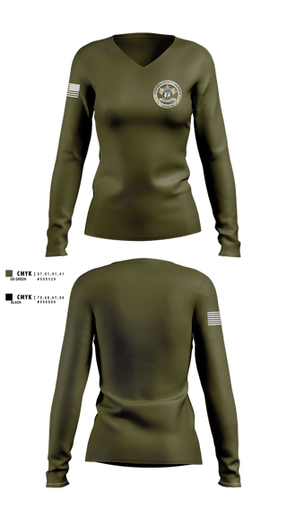 Womens Long Sleeve Vneck Shirt, Catawba County Sheriff’s Office, Police, Teamtime, Team time, sublimation, custom sports apparel, team uniforms, spirit wear, spiritwear, sports uniforms, custom shirts, team store, custom team store, fundraiser sports, apparel fundraiser