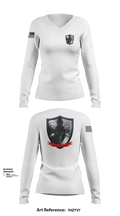 E/1-79 FA 20170635 Women's Long Sleeve V-neck Shirt - 102