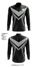 Minnechaug Regional High School Cheer 84223142 Quarter Zip Jacket - 1