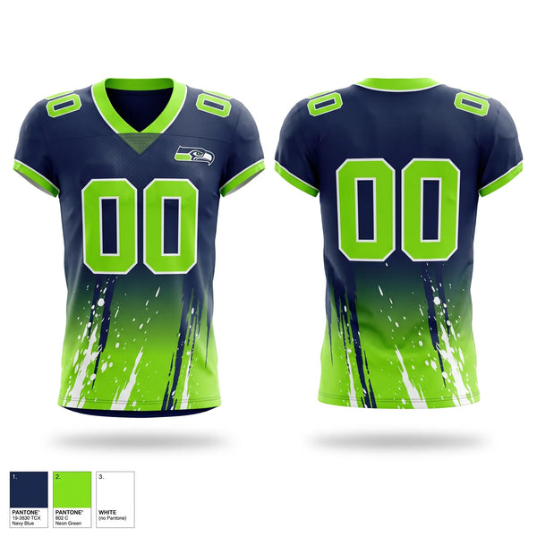 Football Jersey, Taylor Seahawks, , Teamtime, Team time, sublimation, custom sports apparel, team uniforms, spirit wear, spiritwear, sports uniforms, custom shirts, team store, custom team store, fundraiser sports, apparel fundraiser