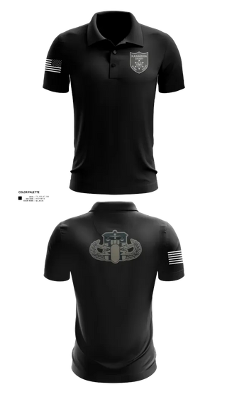 Short Sleeve Performance Polo, Kanawha Sheriff Bomb Squad, Police, Teamtime, Team time, sublimation, custom sports apparel, team uniforms, spirit wear, spiritwear, sports uniforms, custom shirts, team store, custom team store, fundraiser sports, apparel fundraiser