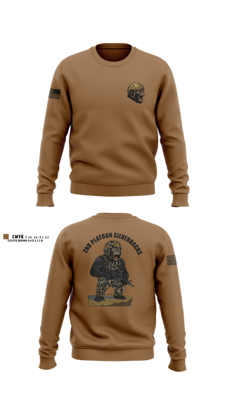 Crew Neck Sweatshirt, 1136th MP Co, , Teamtime, Team time, sublimation, custom sports apparel, team uniforms, spirit wear, spiritwear, sports uniforms, custom shirts, team store, custom team store, fundraiser sports, apparel fundraiser