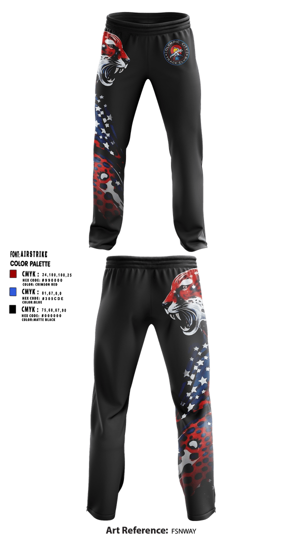 Sweatpants, Olympic City Track Club, Track & Field, Teamtime, Team time, sublimation, custom sports apparel, team uniforms, spirit wear, spiritwear, sports uniforms, custom shirts, team store, custom team store, fundraiser sports, apparel fundraiser