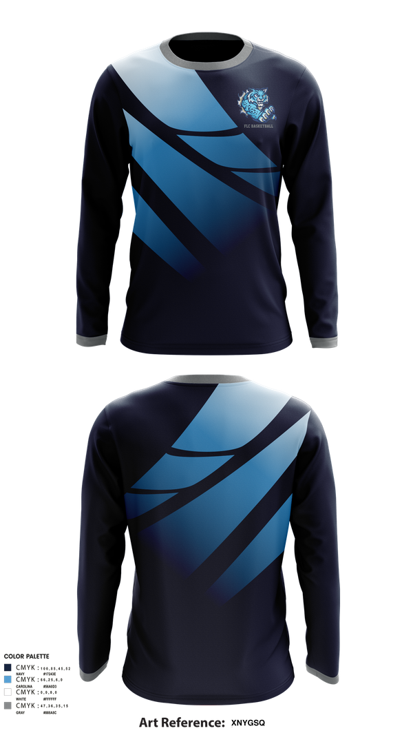 Long Sleeve Performance Shirt, Franklin Learning Center Basketball, Women's Basketball, Teamtime, Team time, sublimation, custom sports apparel, team uniforms, spirit wear, spiritwear, sports uniforms, custom shirts, team store, custom team store, fundraiser sports, apparel fundraiser