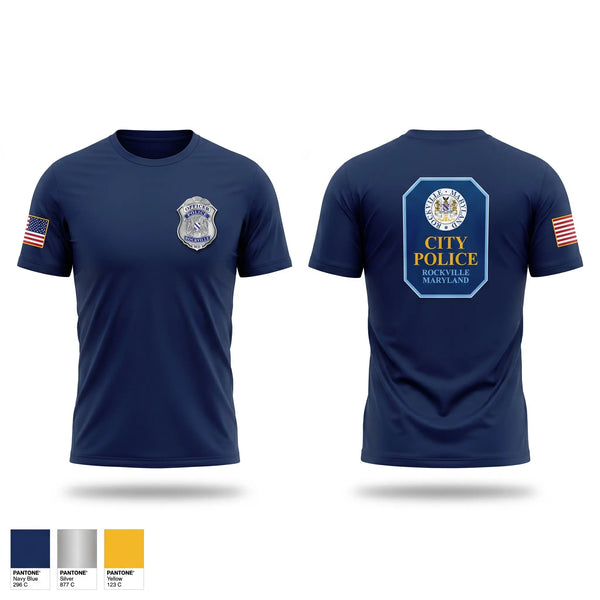 Short Sleeve Performance Shirt, Rockville City Police, Police, Teamtime, Team time, sublimation, custom sports apparel, team uniforms, spirit wear, spiritwear, sports uniforms, custom shirts, team store, custom team store, fundraiser sports, apparel fundraiser