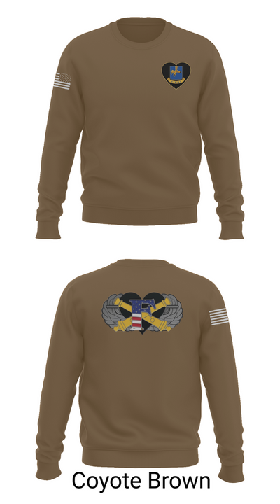 Freedom BTRY, 1-320th FAR 56639766 Crew Neck Sweatshirt - 5