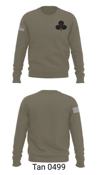 Crew Neck Sweatshirt, Red currahee, Army, Teamtime, Team time, sublimation, custom sports apparel, team uniforms, spirit wear, spiritwear, sports uniforms, custom shirts, team store, custom team store, fundraiser sports, apparel fundraiser