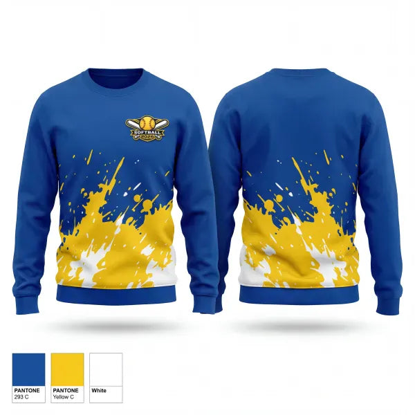 Crew Neck Sweatshirt, Maxwell Panthers, Softball, Teamtime, Team time, sublimation, custom sports apparel, team uniforms, spirit wear, spiritwear, sports uniforms, custom shirts, team store, custom team store, fundraiser sports, apparel fundraiser