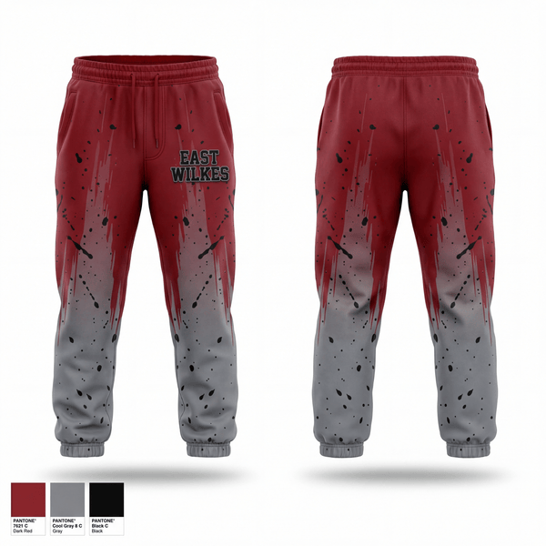 Sweatpants, East wilkes, , Teamtime, Team time, sublimation, custom sports apparel, team uniforms, spirit wear, spiritwear, sports uniforms, custom shirts, team store, custom team store, fundraiser sports, apparel fundraiser