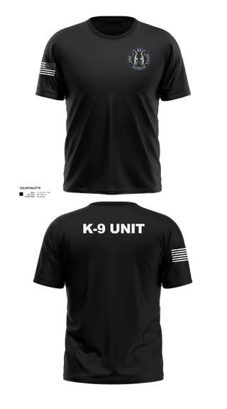 Short Sleeve Performance Shirt, EPD K-9, Police, Teamtime, Team time, sublimation, custom sports apparel, team uniforms, spirit wear, spiritwear, sports uniforms, custom shirts, team store, custom team store, fundraiser sports, apparel fundraiser
