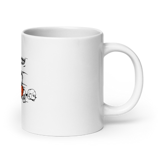 Lafayette Middle School Volleyball 34845919 White Glossy Mug - Small