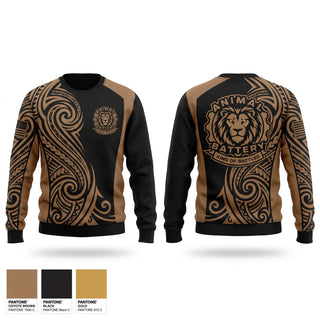 Crew Neck Sweatshirt, RAIDERS, Army, Teamtime, Team time, sublimation, custom sports apparel, team uniforms, spirit wear, spiritwear, sports uniforms, custom shirts, team store, custom team store, fundraiser sports, apparel fundraiser