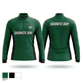 Quarter Zip Jacket, Granite Bay High School Tennis, Tennis, Teamtime, Team time, sublimation, custom sports apparel, team uniforms, spirit wear, spiritwear, sports uniforms, custom shirts, team store, custom team store, fundraiser sports, apparel fundraiser