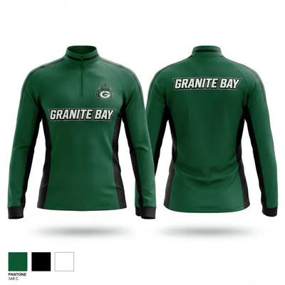 Granite Bay High School Tennis 29566642 Quarter Zip Jacket - 1