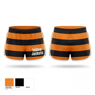 Womens Shorts, Yellow Jackets, Baseball, Teamtime, Team time, sublimation, custom sports apparel, team uniforms, spirit wear, spiritwear, sports uniforms, custom shirts, team store, custom team store, fundraiser sports, apparel fundraiser