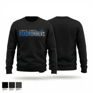 Crew Neck Sweatshirt, Corpus Christi Roadrunners, Spirit Store, Teamtime, Team time, sublimation, custom sports apparel, team uniforms, spirit wear, spiritwear, sports uniforms, custom shirts, team store, custom team store, fundraiser sports, apparel fundraiser