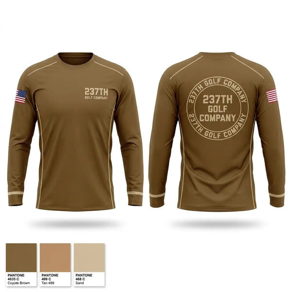 Long Sleeve Performance Shirt, 237th golf company, National Guard, Teamtime, Team time, sublimation, custom sports apparel, team uniforms, spirit wear, spiritwear, sports uniforms, custom shirts, team store, custom team store, fundraiser sports, apparel fundraiser