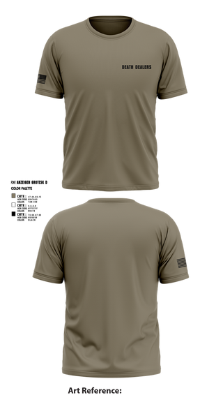 Short Sleeve Performance Shirt, Death dealers, , Teamtime, Team time, sublimation, custom sports apparel, team uniforms, spirit wear, spiritwear, sports uniforms, custom shirts, team store, custom team store, fundraiser sports, apparel fundraiser