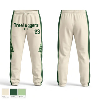 Sweatpants, Treehuggers, Men's Basketball, Teamtime, Team time, sublimation, custom sports apparel, team uniforms, spirit wear, spiritwear, sports uniforms, custom shirts, team store, custom team store, fundraiser sports, apparel fundraiser