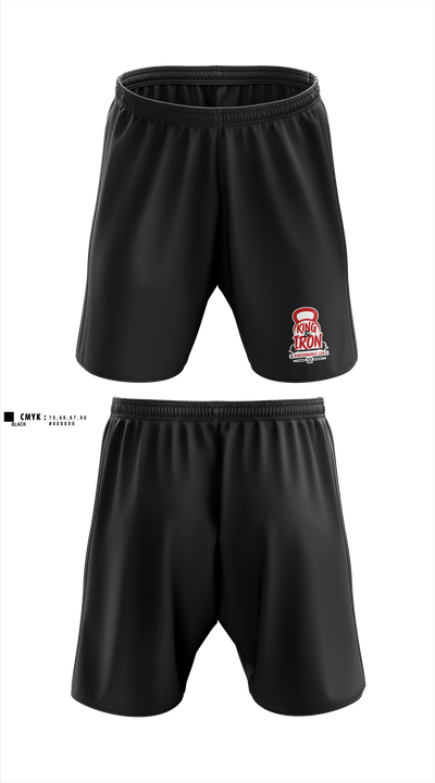 King & Iron Athletic Shorts With Pockets - 2