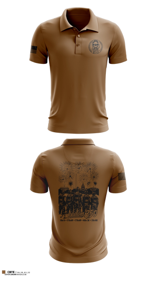 Short Sleeve Performance Polo, 460 Chemical Company, National Guard, Teamtime, Team time, sublimation, custom sports apparel, team uniforms, spirit wear, spiritwear, sports uniforms, custom shirts, team store, custom team store, fundraiser sports, apparel fundraiser