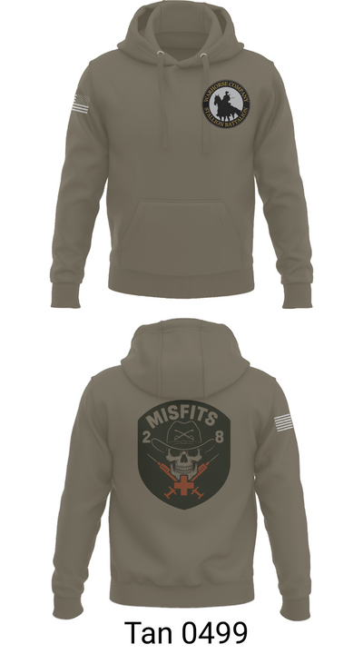 2-8 Cav, HHC, Medic Platoon 50281984 Hoodie - 78