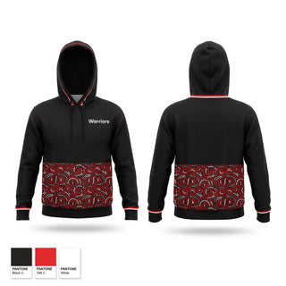 Hoodie, Warriors, Swimming, Teamtime, Team time, sublimation, custom sports apparel, team uniforms, spirit wear, spiritwear, sports uniforms, custom shirts, team store, custom team store, fundraiser sports, apparel fundraiser