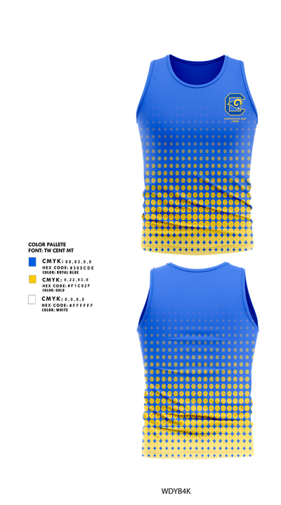 Chesterfield High Cheer 74299709 Tank Top - 3