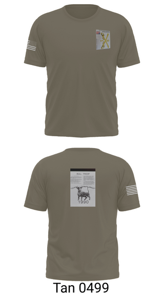 Old School Cotton Feel Shirt, 2nd Armored Cavalry Regiment, , Teamtime, Team time, sublimation, custom sports apparel, team uniforms, spirit wear, spiritwear, sports uniforms, custom shirts, team store, custom team store, fundraiser sports, apparel fundraiser