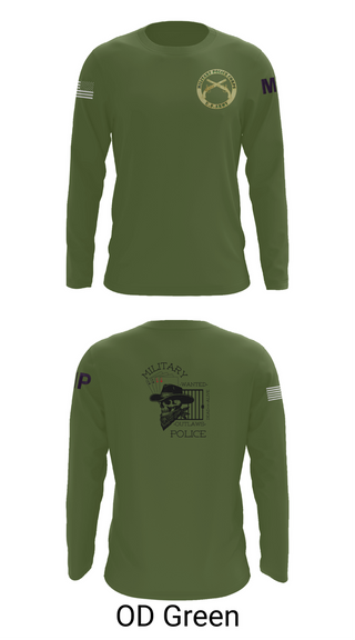 Long Sleeve Performance Shirt, 3RD PLATOON OUTLAWS, Army, Teamtime, Team time, sublimation, custom sports apparel, team uniforms, spirit wear, spiritwear, sports uniforms, custom shirts, team store, custom team store, fundraiser sports, apparel fundraiser