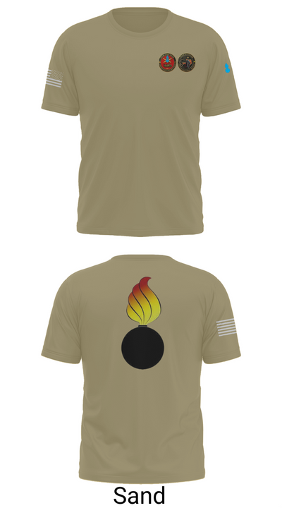 RTS-M FT. HOOD 77686881 Short Sleeve Performance Shirt - 96
