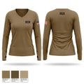 DECK 35322043 Women's Long Sleeve V-neck Shirt - 1