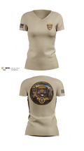 Bryan County Sheriff’s Office Women's Short Sleeve V-neck Shirt - 6