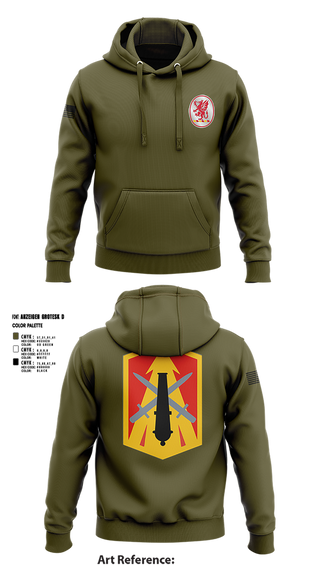 Hoodie, 3rd Battalion 13th Field Artillery Regiment, , Teamtime, Team time, sublimation, custom sports apparel, team uniforms, spirit wear, spiritwear, sports uniforms, custom shirts, team store, custom team store, fundraiser sports, apparel fundraiser