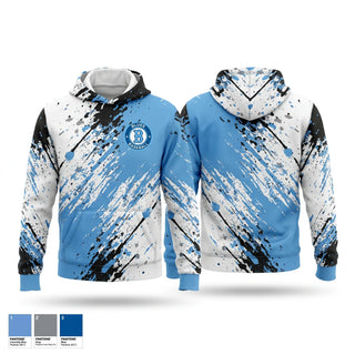 Hoodie, Blues, Baseball, Teamtime, Team time, sublimation, custom sports apparel, team uniforms, spirit wear, spiritwear, sports uniforms, custom shirts, team store, custom team store, fundraiser sports, apparel fundraiser